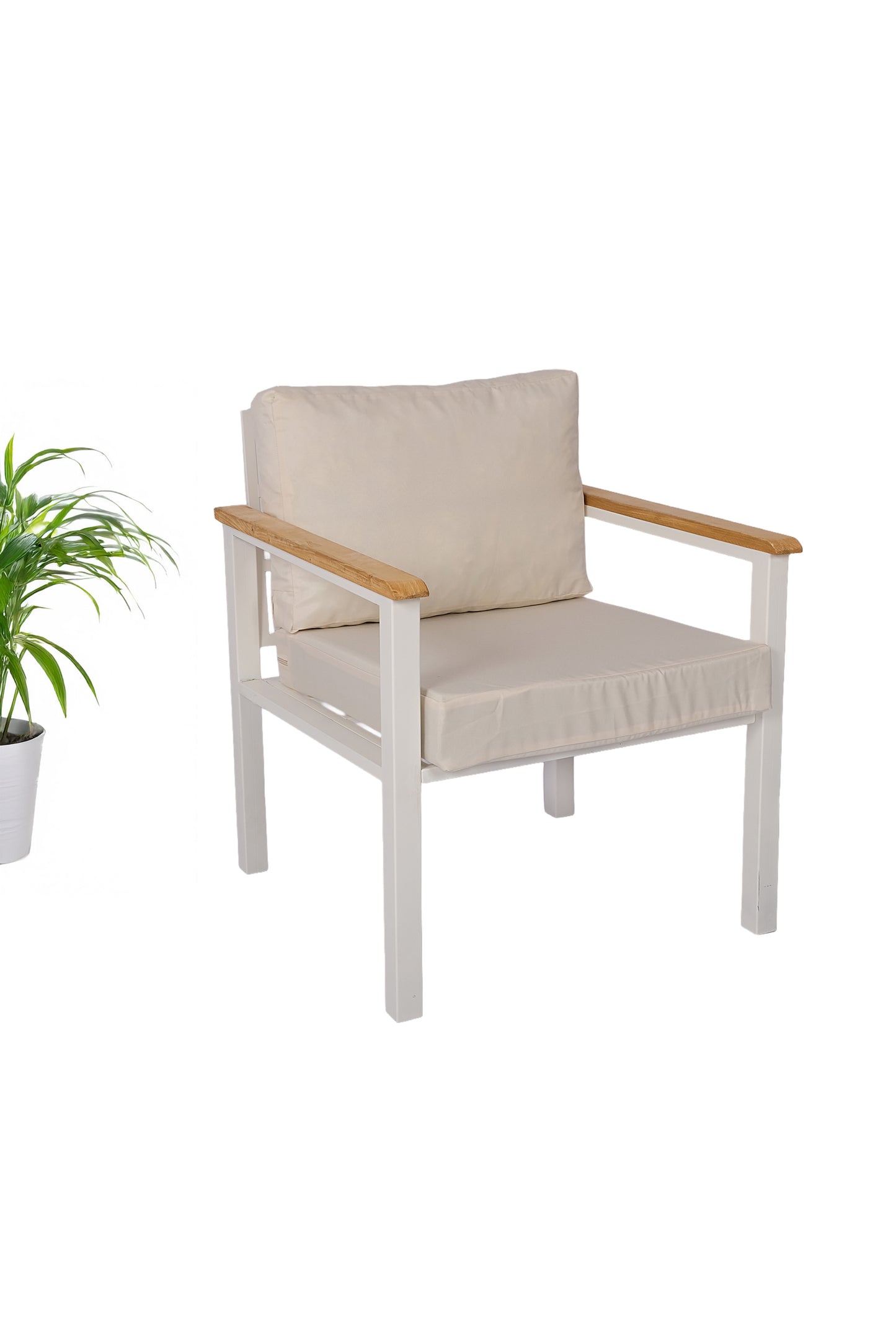 NEOKAS Balkon Mobilyası, Bahçe Takımı, Kafe Koltuğu, Bekleme Alanı Koltuğu, 1 +1 + 2 + 3 + Masa