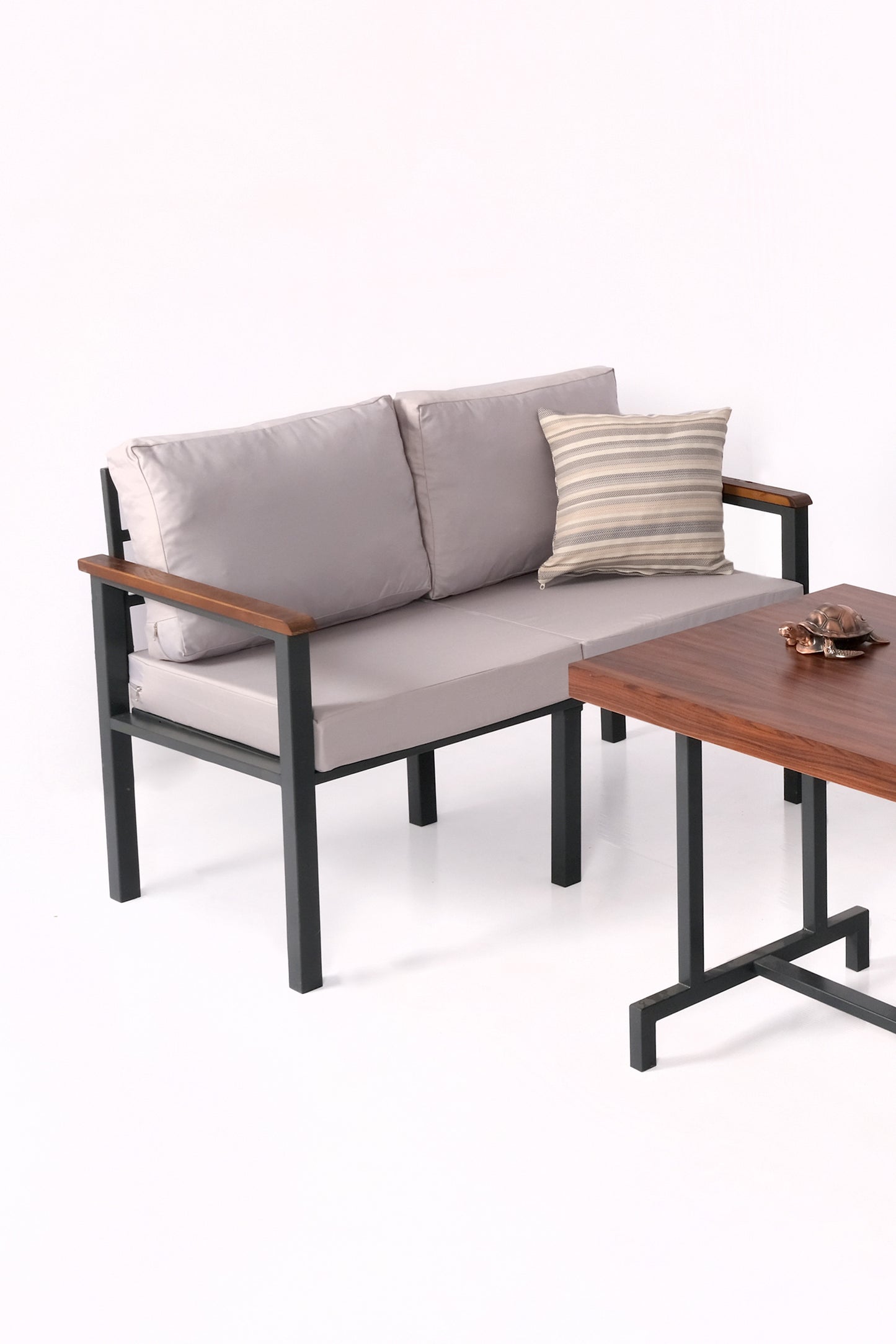 NEOKAS Bahce Mobilyası, Modern Balkon Mobilyası, Kafe Oturma Takımı, Teras Koltugu, 1+1+2+3+M