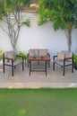 NEOKAS Bahce Mobilyası, Modern Balkon Mobilyası, Kafe Oturma Takımı, Teras Koltugu, 1+1+2+M
